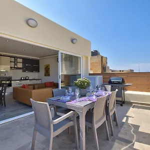  Apartment Luxe 3-bedroom Duplex Penthouse With Sea View Terrace And Jacuzzi Malta